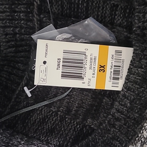 Style & CO tunic size 3X - Picture 5 of 6